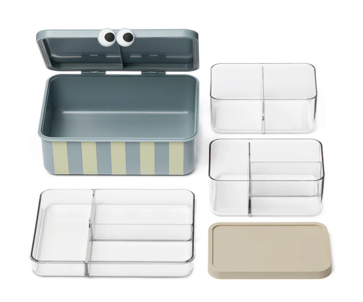 CAJA ALMUERZO NOUI NOUI AZUL