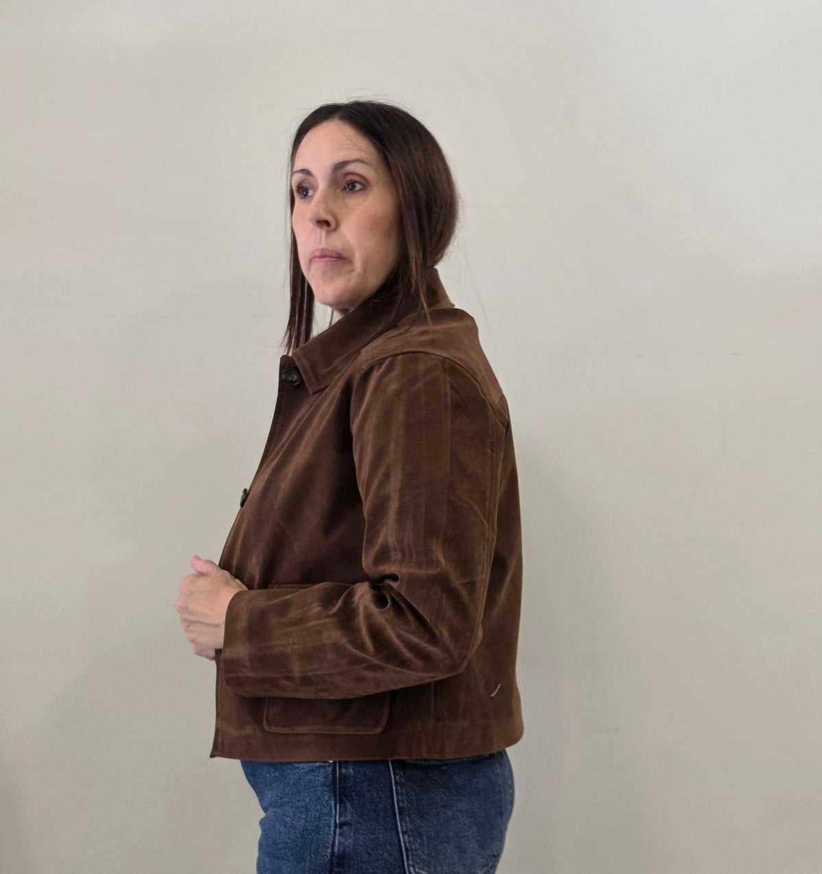 CHAQUETA MARRÓN
