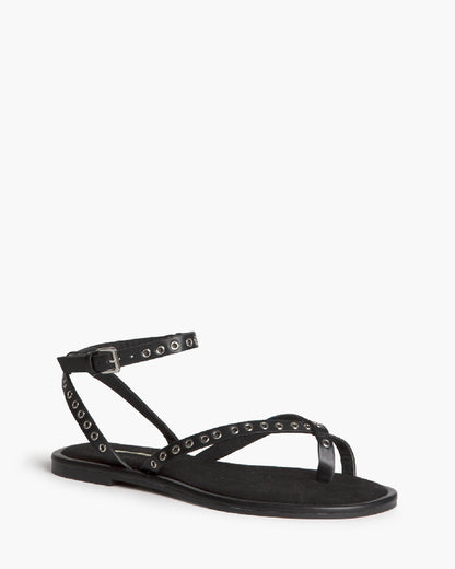 SANDALIA TACHAS NEGRO
