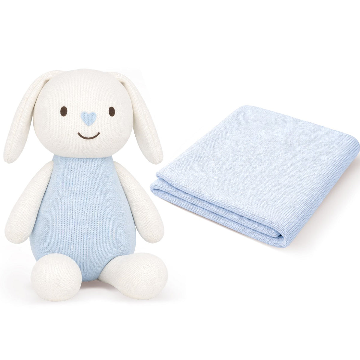 SET TOQUILLA Y MUÑECO CELESTE
