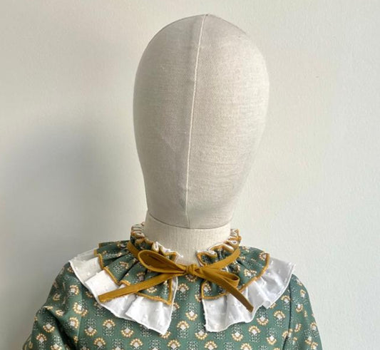 CUELLO VERDE MOSTAZA