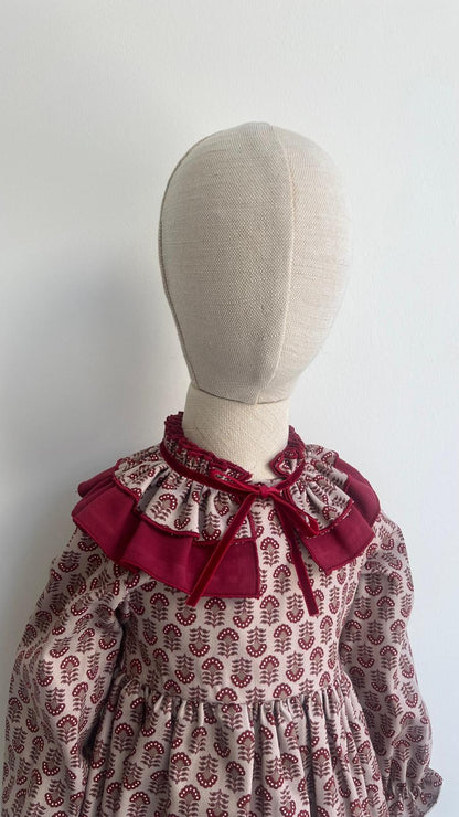 VESTIDO BURDEOS