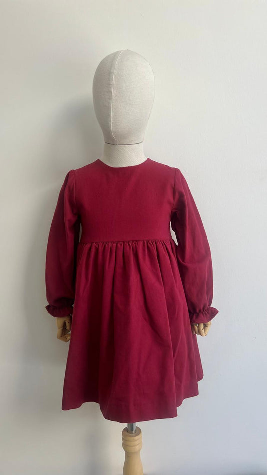 VESTIDO BURDEOS