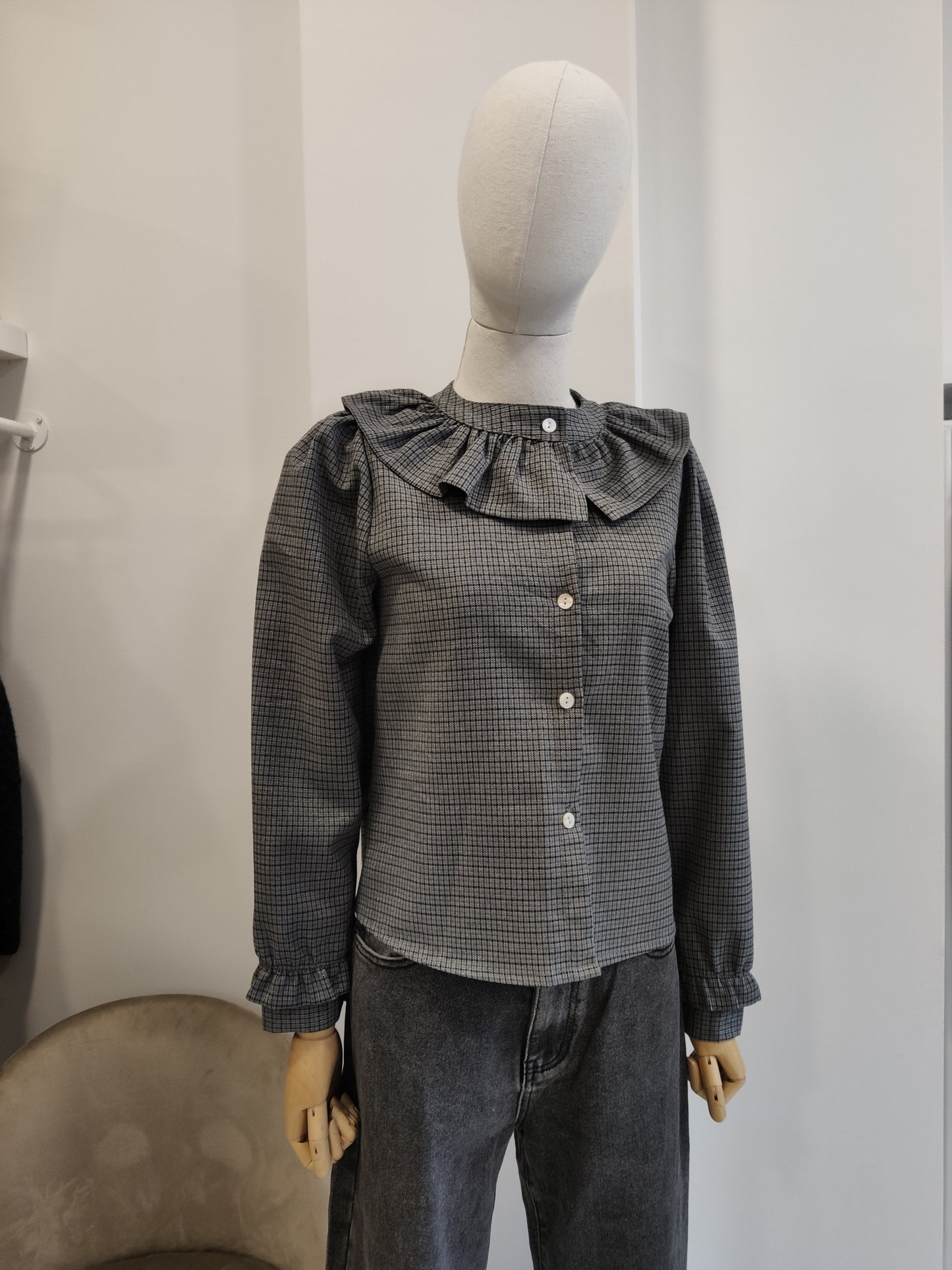 CAMISA PALOMA GRIS