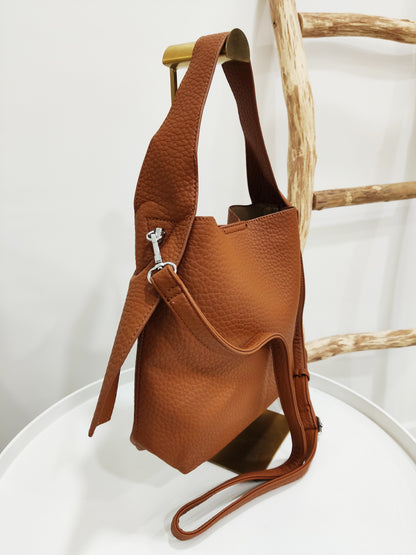 BOLSO TOTE MARRÓN