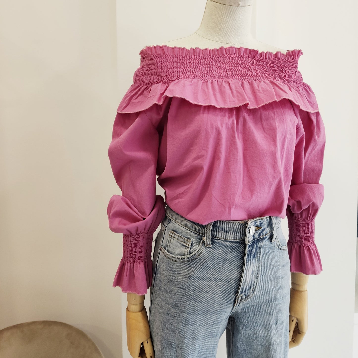 BLUSA PERSEIDAS ROSA