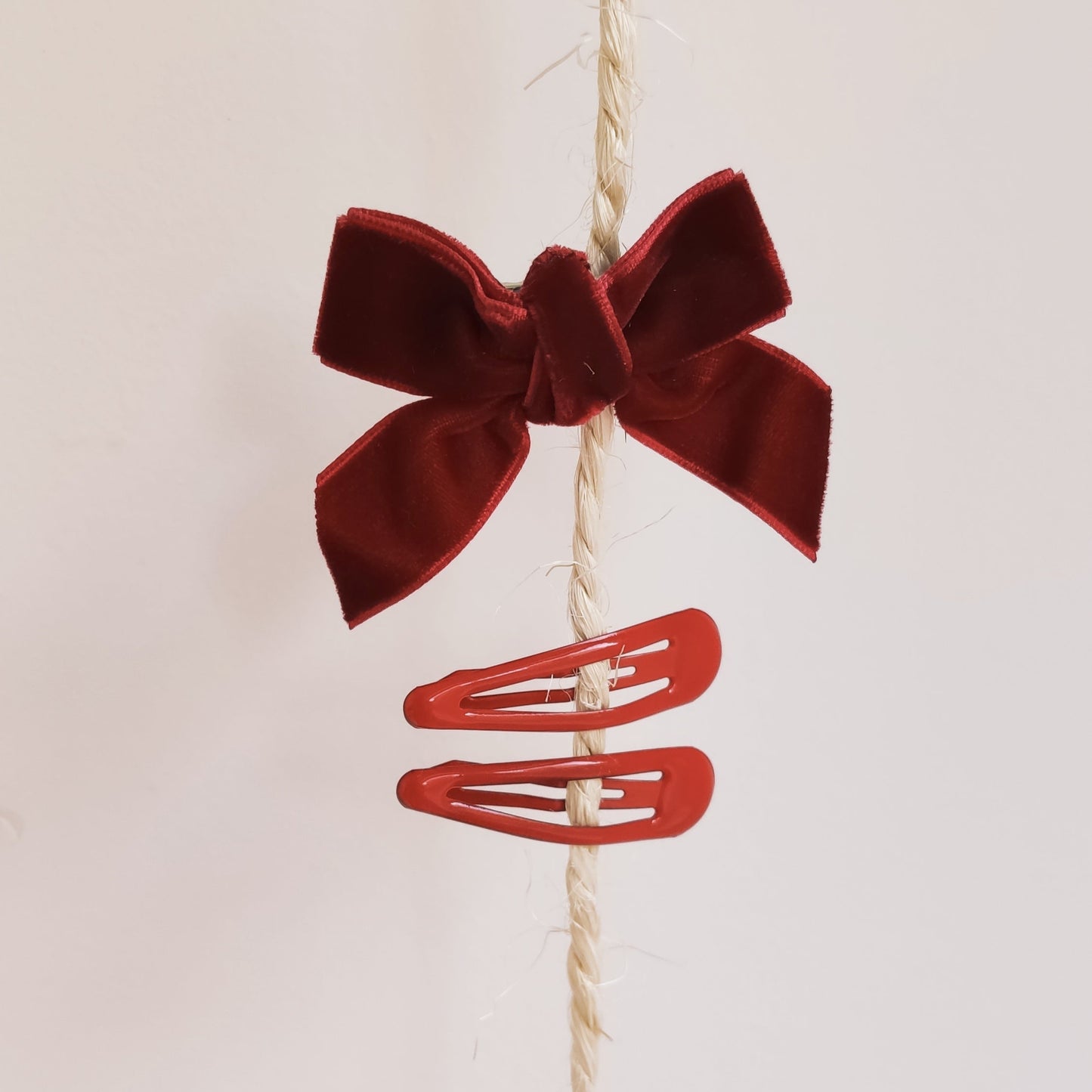 LAZO TERCIOPELO + CLIPS