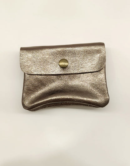 MONEDERO PIEL GLITTER