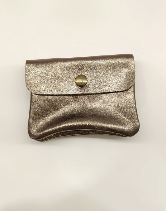 MONEDERO PIEL GLITTER