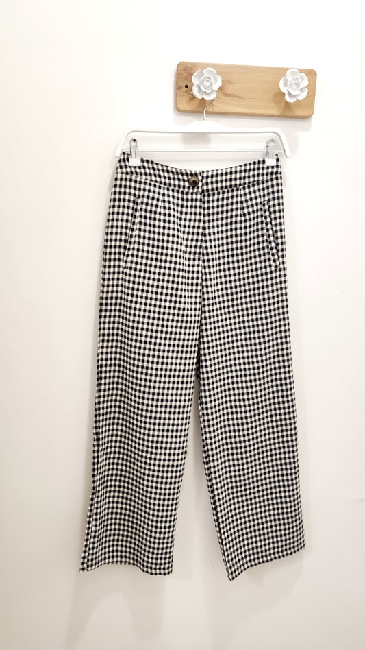 PANTALÓN VICHY NEGRO