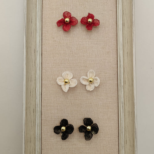 PENDIENTES FLOR