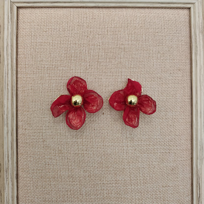 PENDIENTES FLOR