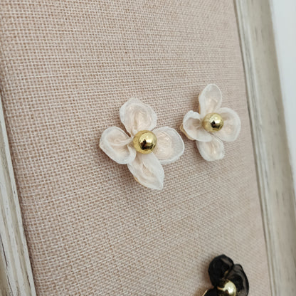 PENDIENTES FLOR