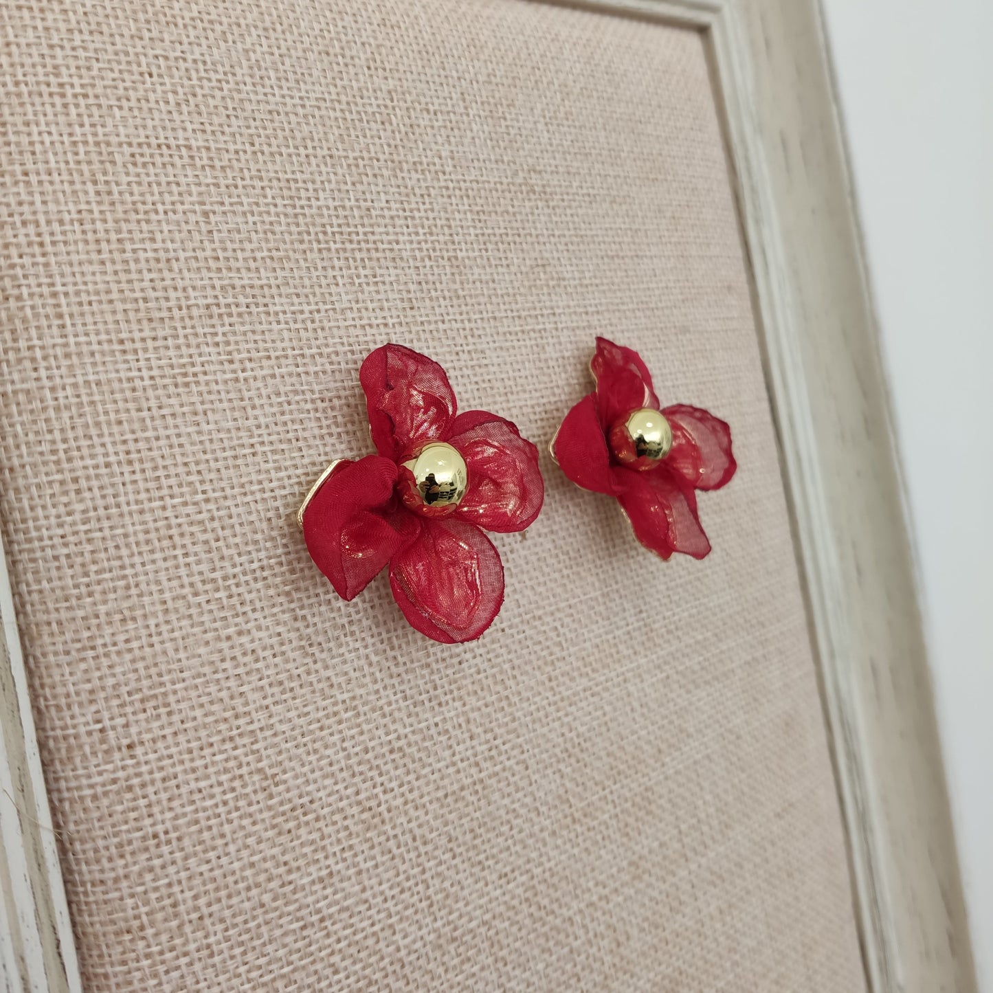 PENDIENTES FLOR