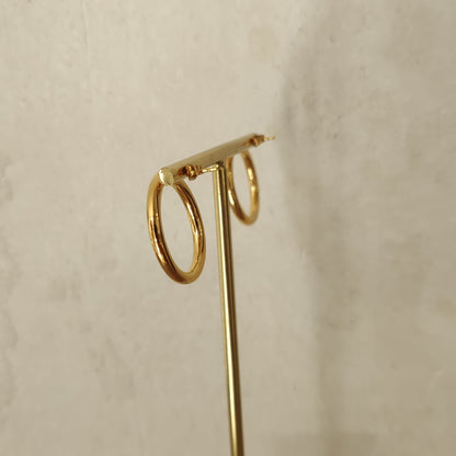 PENDIENTE CÍRULO DORADO