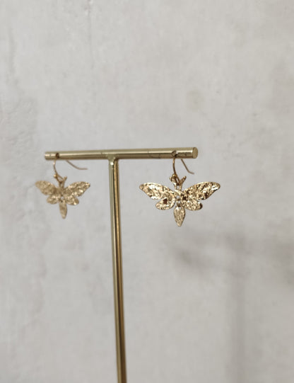 PENDIENTE MARIPOSA ORO