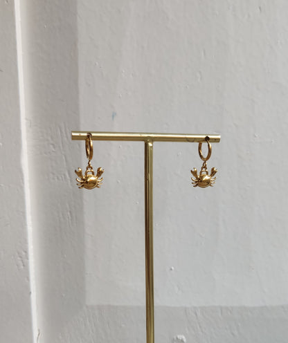 PENDIENTES CANGREJITO DORASO