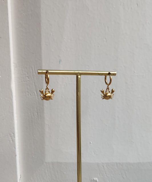 PENDIENTES CANGREJITO DORASO