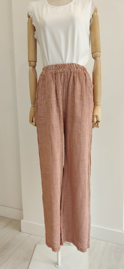 PANTALÓN RAYAS CALDERO