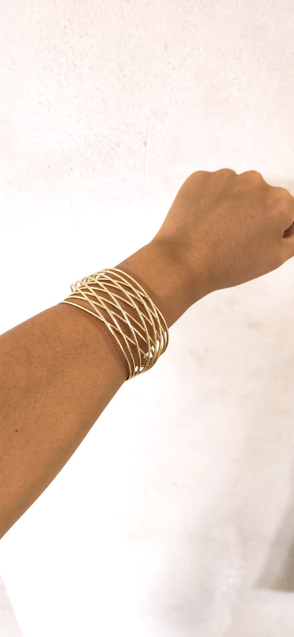 BRAZALETE DORADO