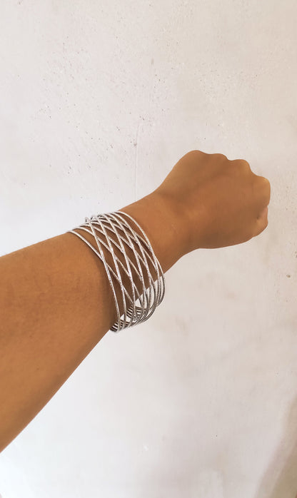 BRAZALETE PLATA