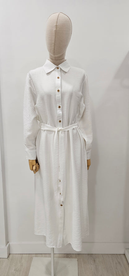 VESTIDO COMPORTA BLANCO