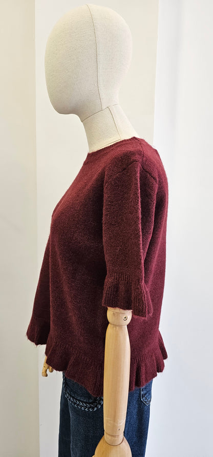 JERSEY VOLANTE BURDEOS