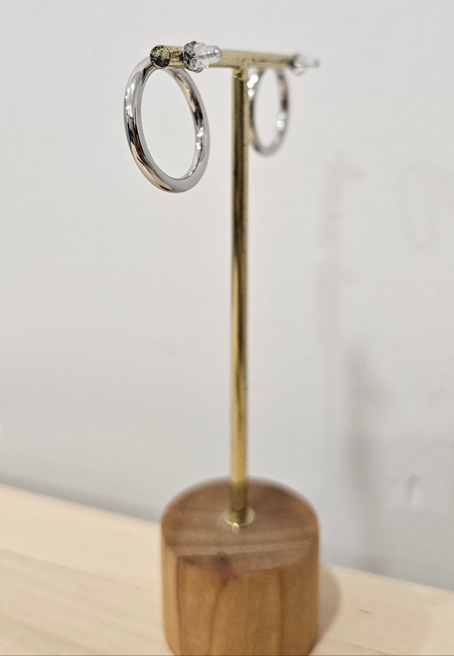 PENDIENTE CÍRCULO PLATA