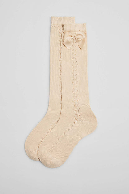 CALCETÍN CALADO ALTO LAZO