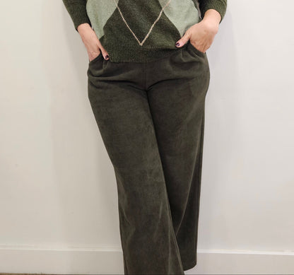 PANTALÓN MICROPANA VERDE