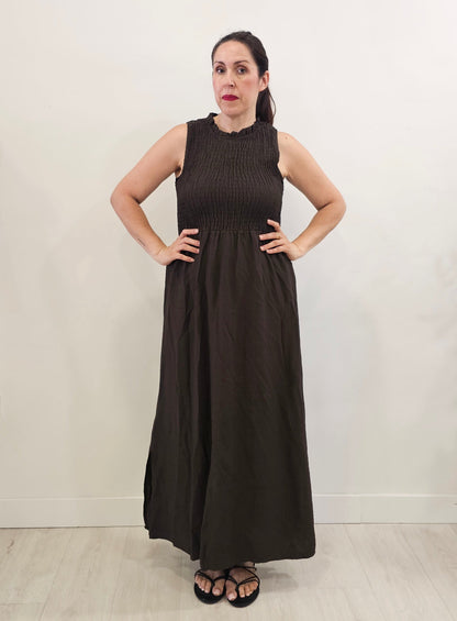 VESTIDO MER CHOCO