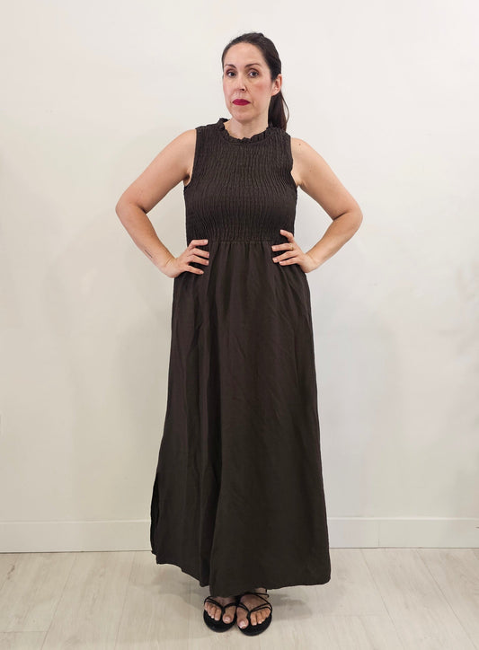 VESTIDO MER CHOCO