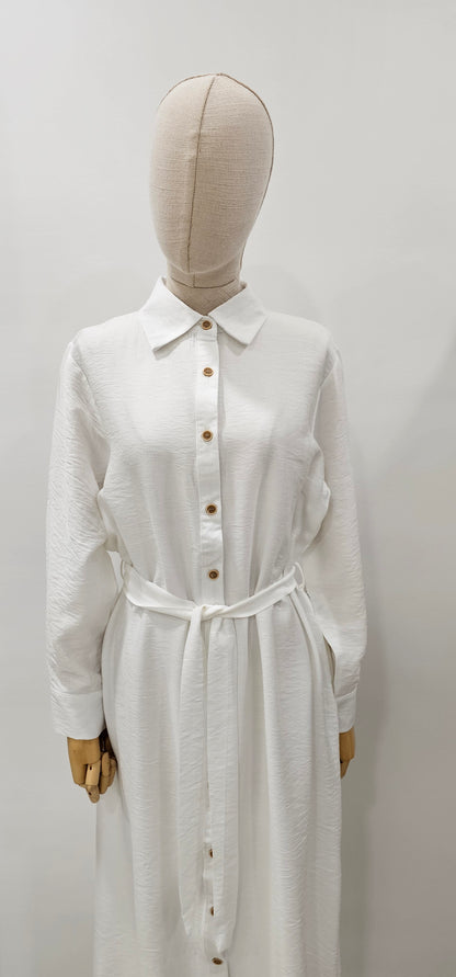 VESTIDO COMPORTA BLANCO