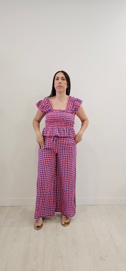 PANTALÓN FLUOR FRESA
