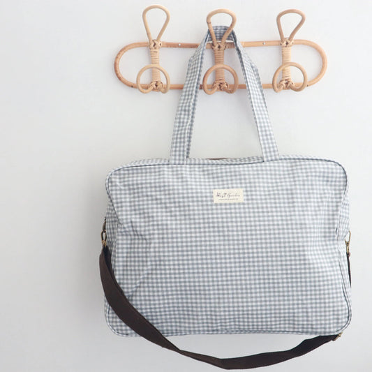 MALETA VICHY GRIS