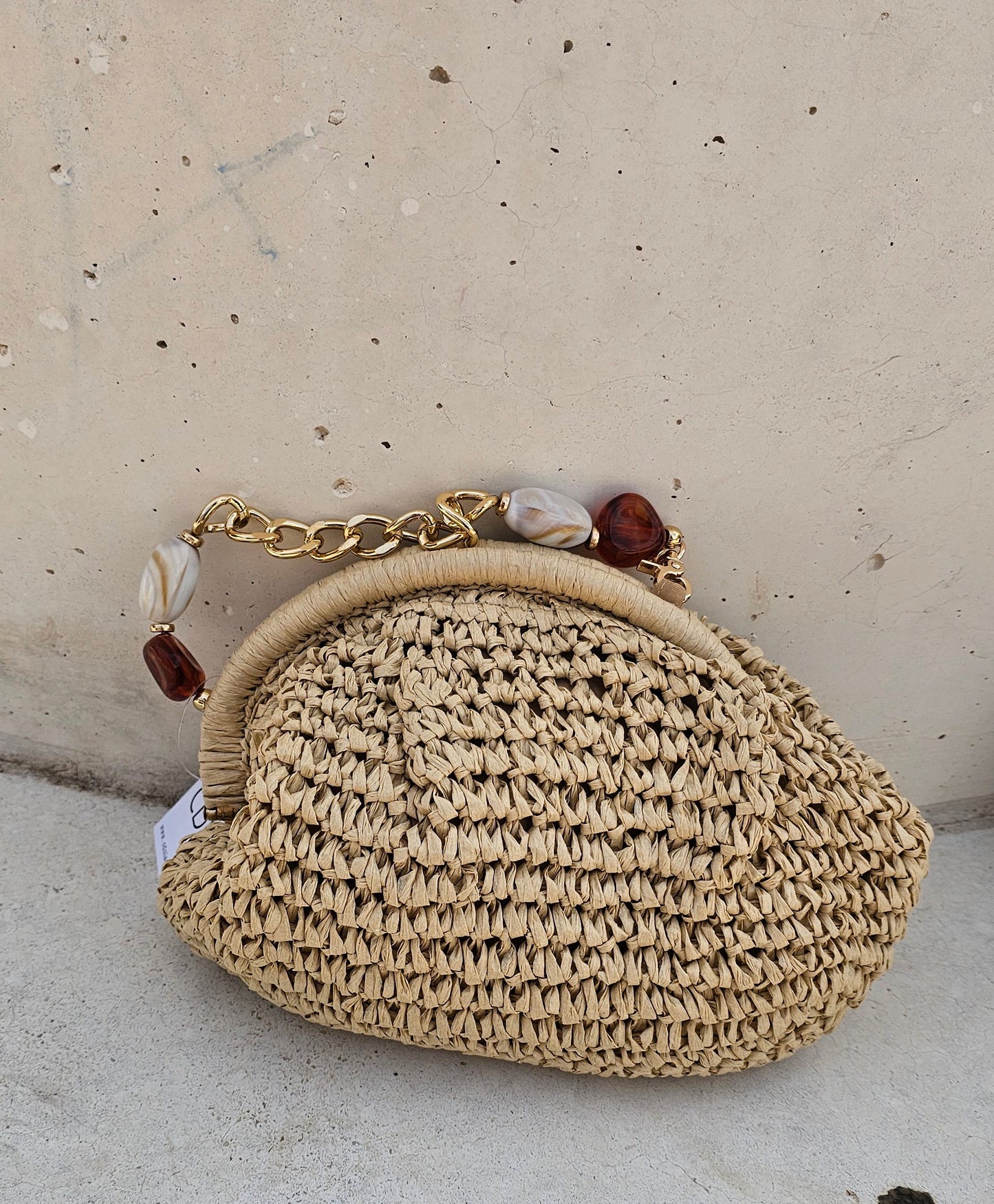 BOLSO RAFIA NATURAL