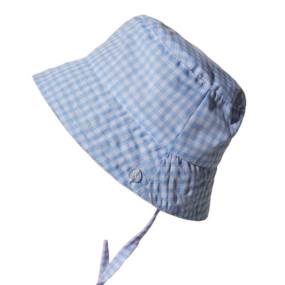 GORRO VICHY AZUL