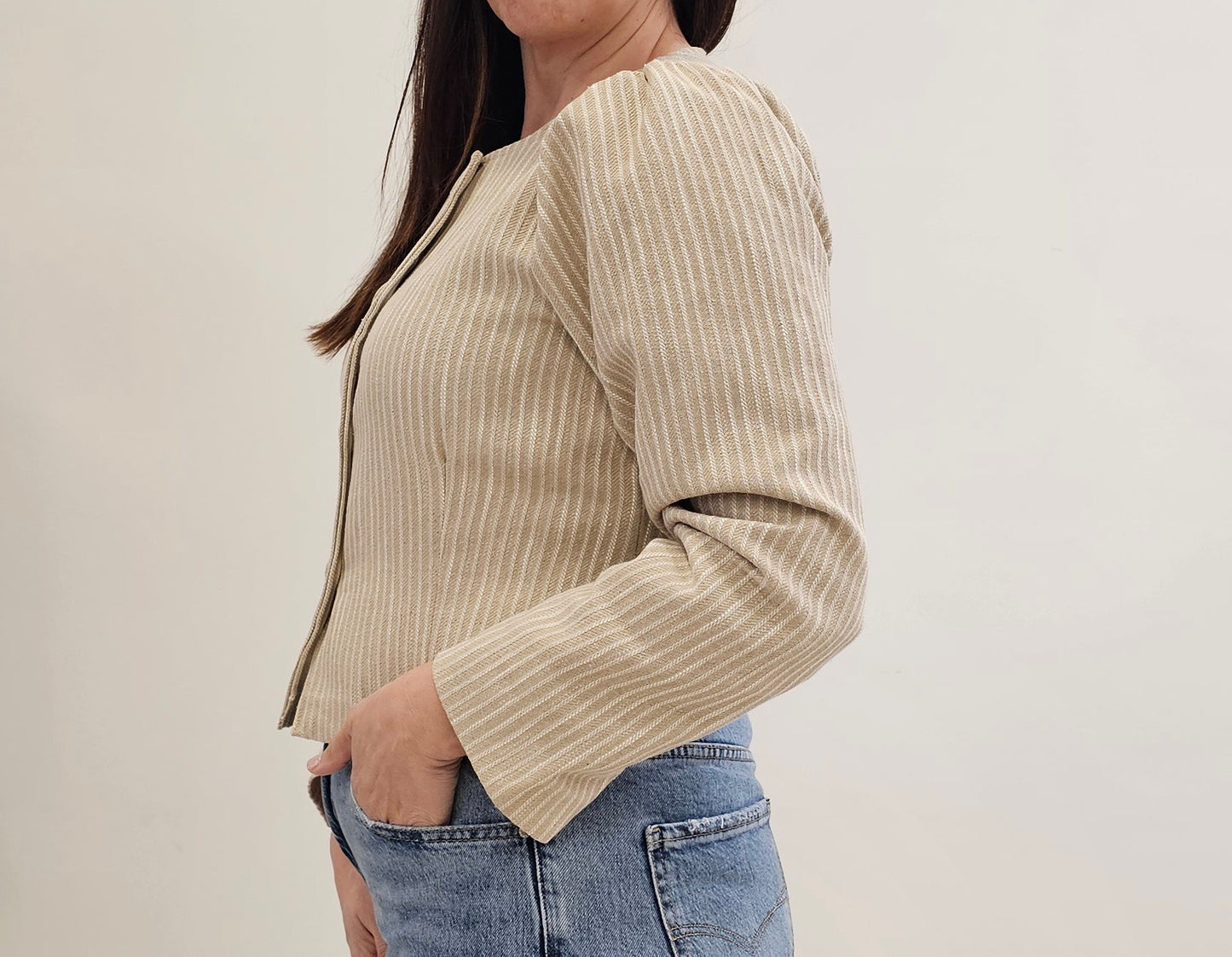 CHAQUETA NÁPOLES BEIGE