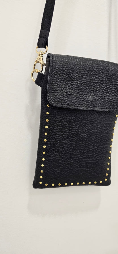 BOLSO TACHUELAS NEGRO