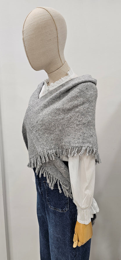 TOQUILLA FLECOS GRIS