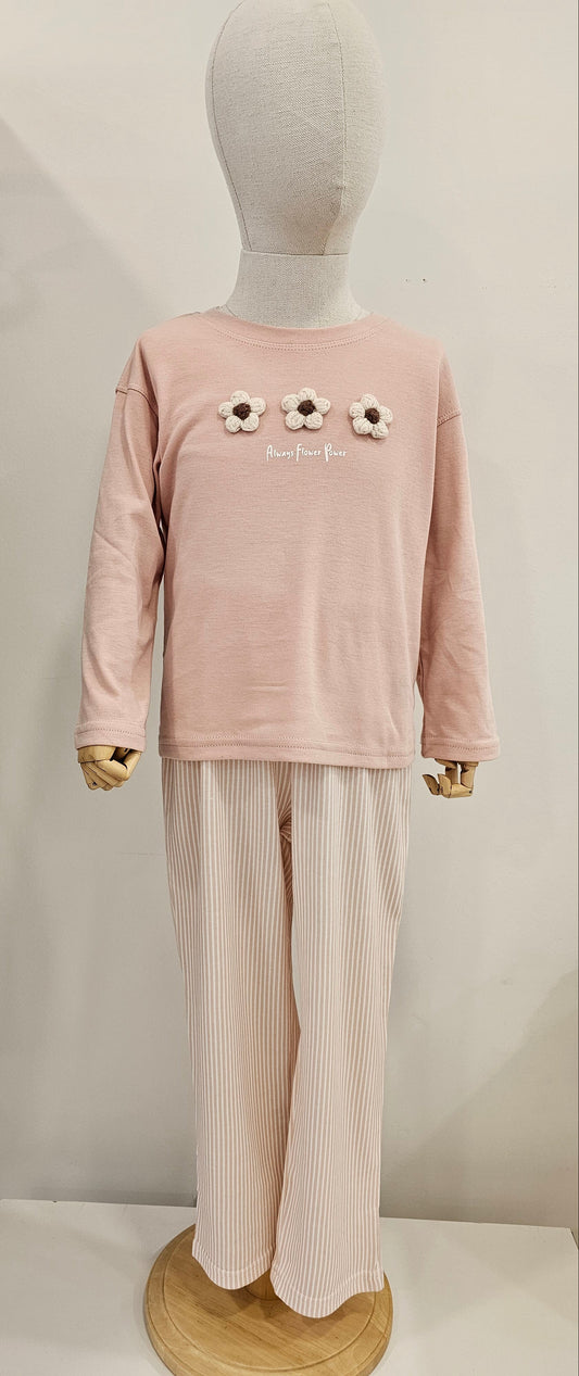 PIJAMA MARGARITA ROSA