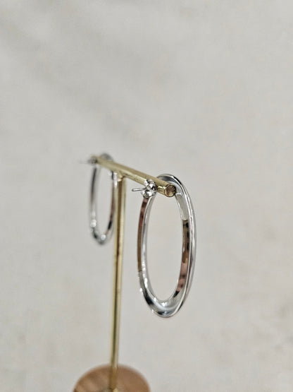 PENDIENTE ESFERICO PLATA