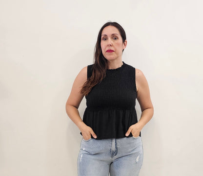 BLUSA INDIGO BLACK