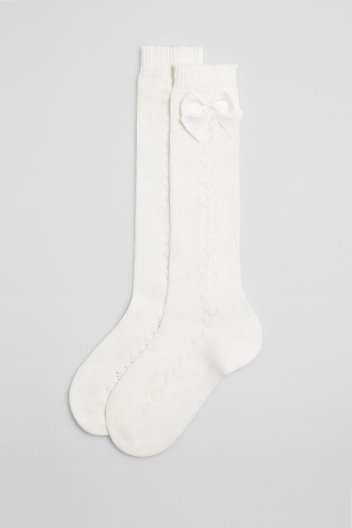 CALCETÍN CALADO ALTO LAZO