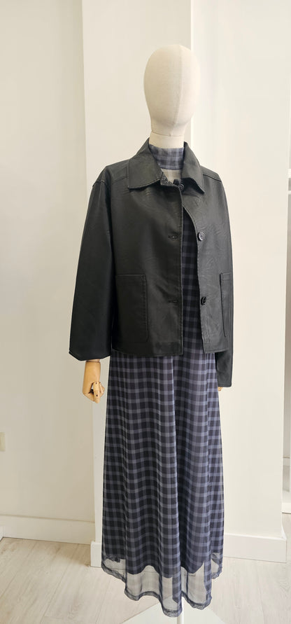 VESTIDO CUADROS