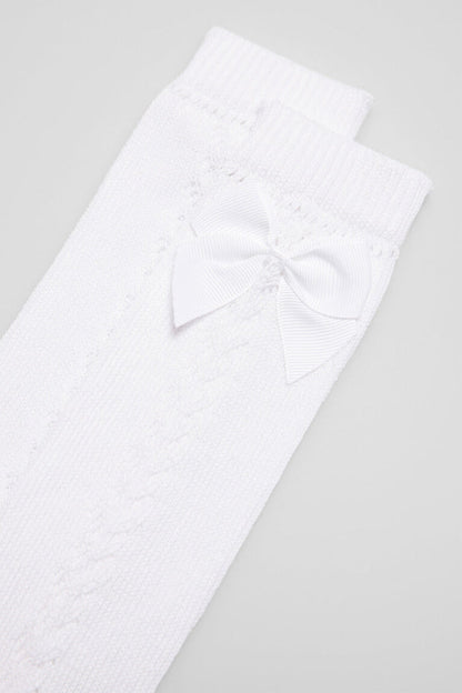 CALCETÍN CALADO ALTO LAZO