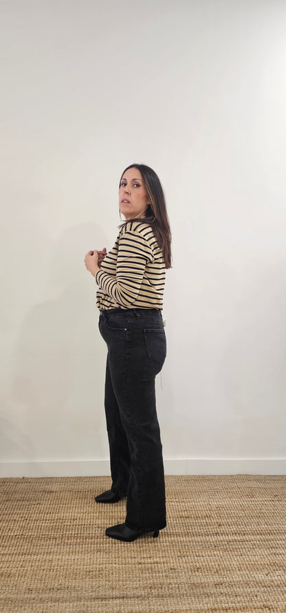 VAQUERO NEGRO DESGASTADO