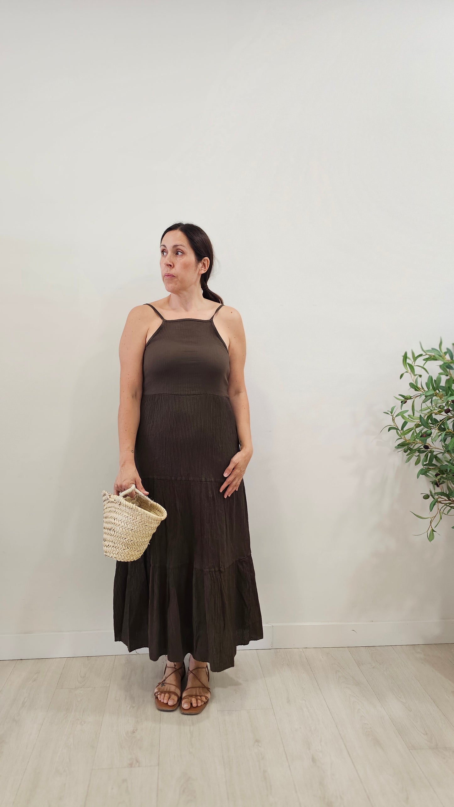 VESTIDO CHOCOLATE