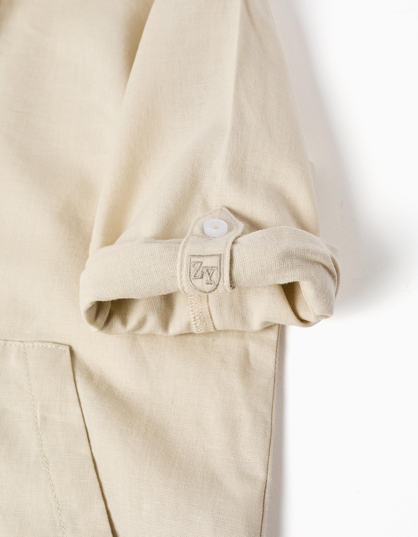 CAMISA CAPUCHA BEIGE