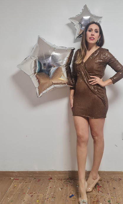 VESTIDO BROWN